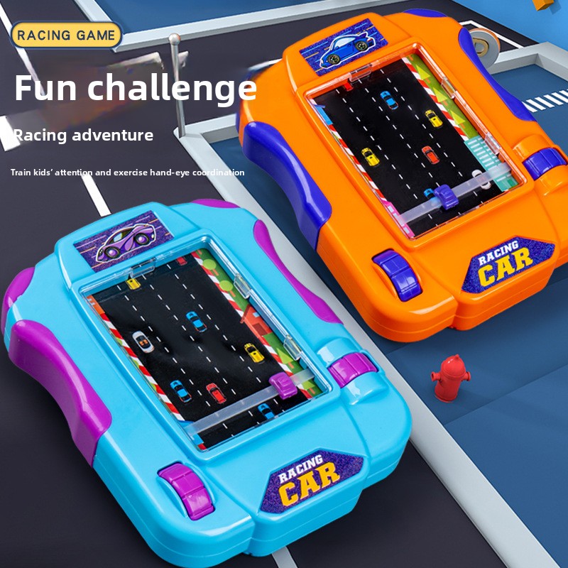 Boys Gift Fun Adventure Racing Game Machine Simulation Racing Challenge Children's Educational Board Game Toy Plastic Ages 5-7