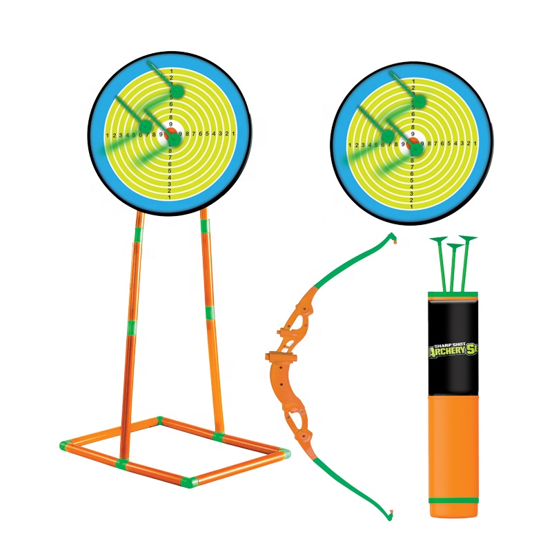 Shantou Boy Toys Indoor Outdoor Kids Shooting Game Bow Arrow Set Toy Target Archery Sports Toys