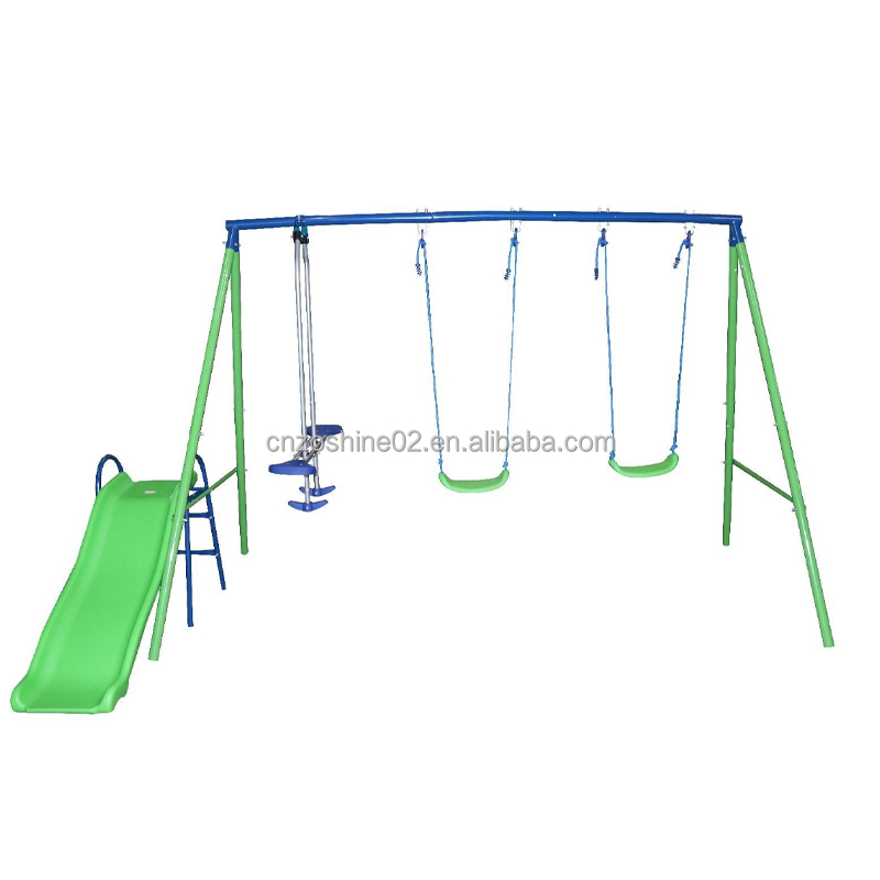 Zoshine Large Outdoor Swing and Climbing Set for Home Garden Backyard Yard Playground Children's Play Equipment