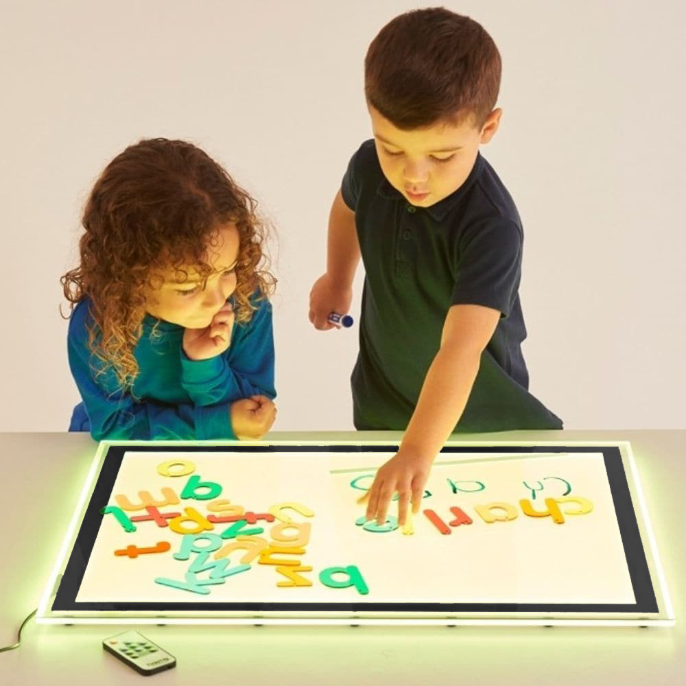 2024 Children's Acrylic Light Sensory Activity Play Board Educational Toys for Kids