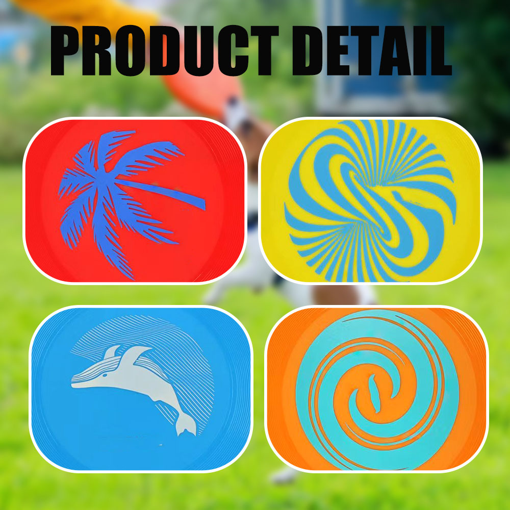 Wholesale Outdoor Sports Pet Toy Hand Throwing Dog Flying Disc for Fun &amp; Exercise Premium Quality
