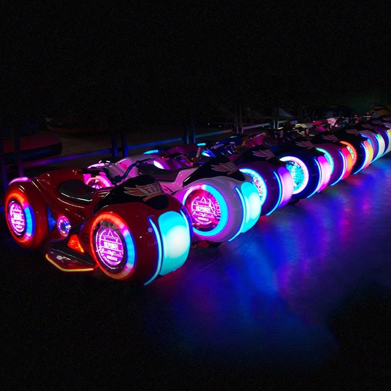 2026 Amusement Park 12v Ride on Toy Car for Kid Motor Bike Electric Bumper Cars for Arcade
