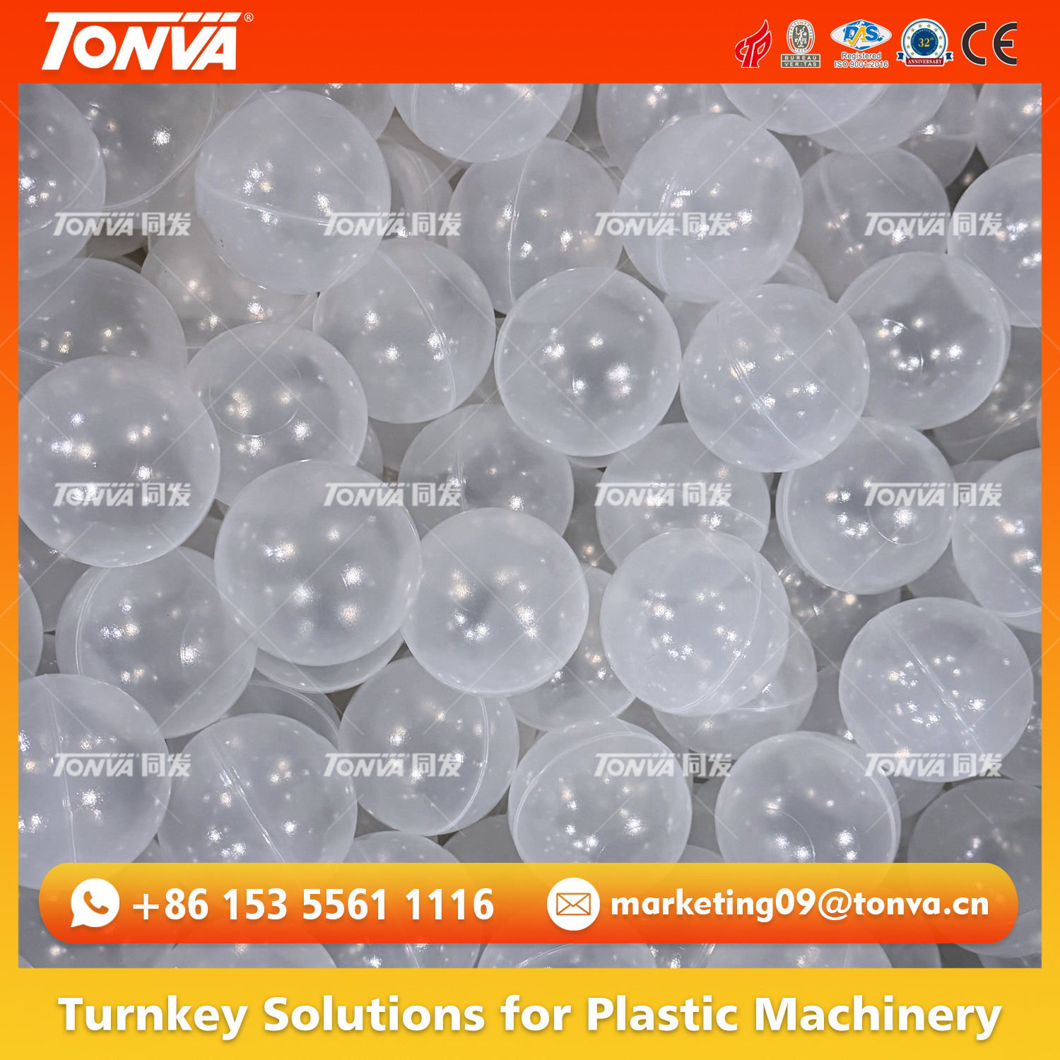 Soft Plastic Ocean Balls Ball Pit Balls Multicolor For Playhouse Extrusion Blow Molding Machine