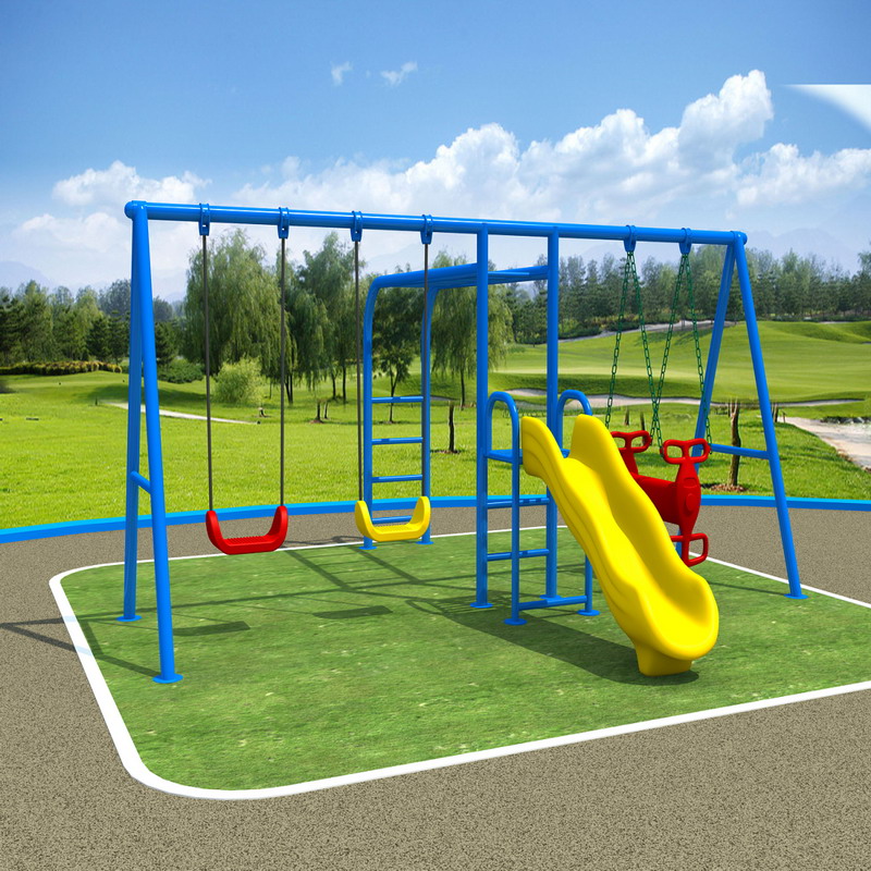 Hot Sale Kids Games Swing Set Slide Children Outdoor Garden Swing for Outdoor Playground