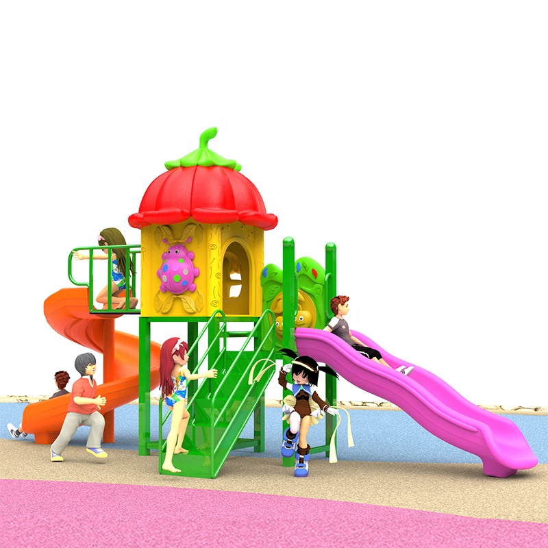Daycare Slide Outdoor Playground Preschool Children Play Equipment Outdoor Games Kid Playground Outdoor Square Pipe Slide