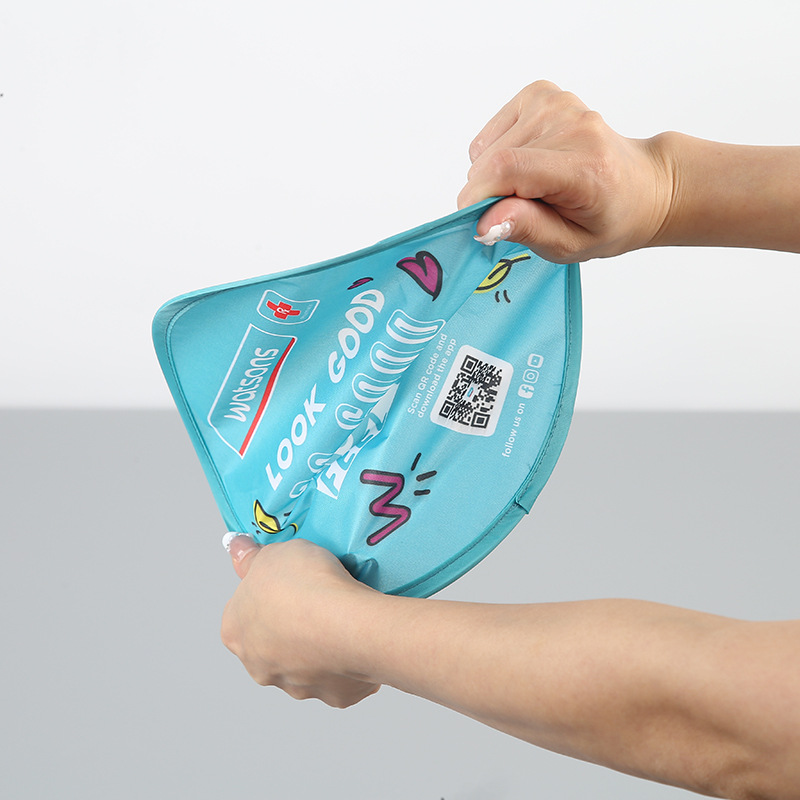 Foldable Nylon Flying Disc Custom Logo Portable Fabric Frisbeed Beach Promotional Gift Toy Portable Pocket Beach Camping Toy