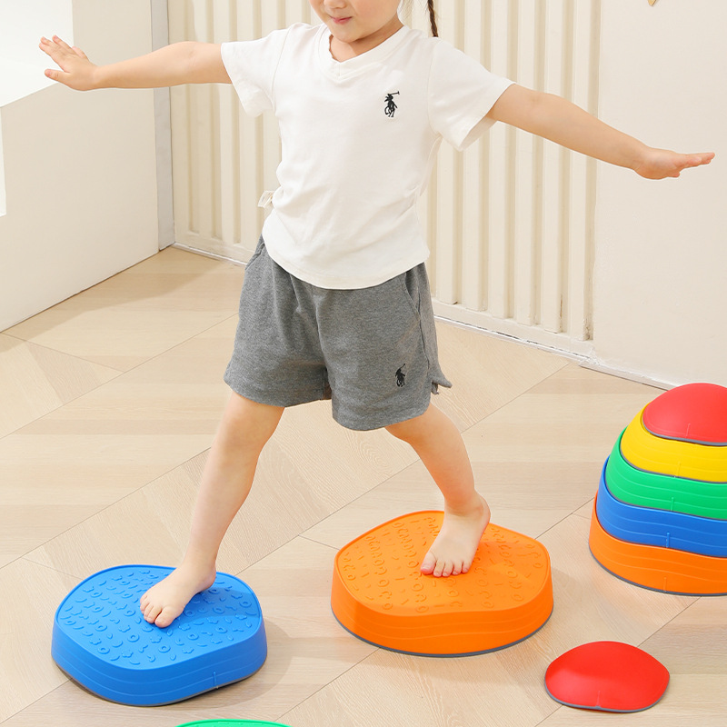 Cross-border Wave River Stone Sensory Integration Training Equipment for Children's Balance Toys
