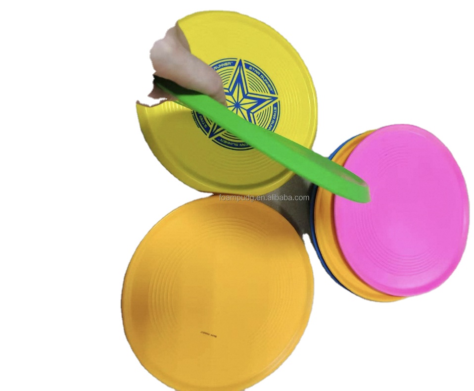 Outdoor Sports Game Toy PU Foam Soft Stress-Relieving Cute 20cm Custom Logo 3D Play Parent-Child Unisex Flying Disc 2 to 4 Years