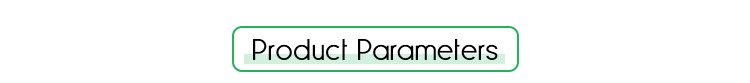 Product Parameters Header