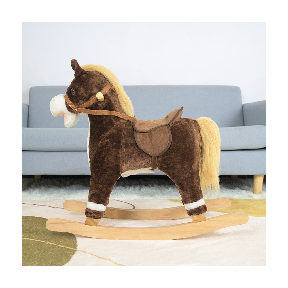 New Fashion Mix-Color Adult Rocking Horse Ride-On Toy for Kids