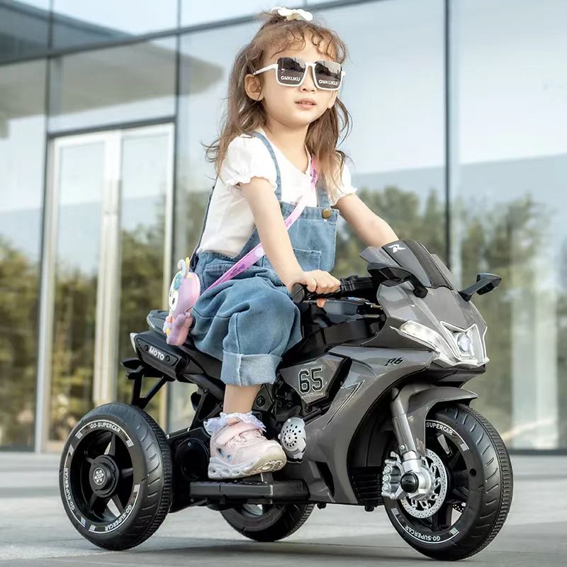 2023 Wholesale Ride-on Electric Motorbike Toy for Kids Age 2-4 Years Battery Operated Plastic Motorbike for Children 5-7 Years