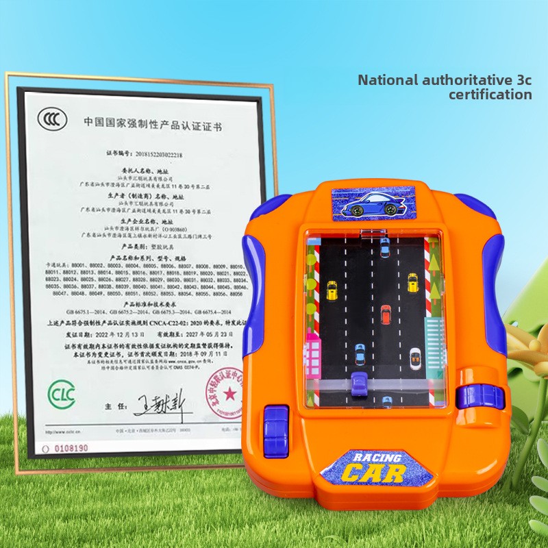Boys Gift Fun Adventure Racing Game Machine Simulation Racing Challenge Children's Educational Board Game Toy Plastic Ages 5-7