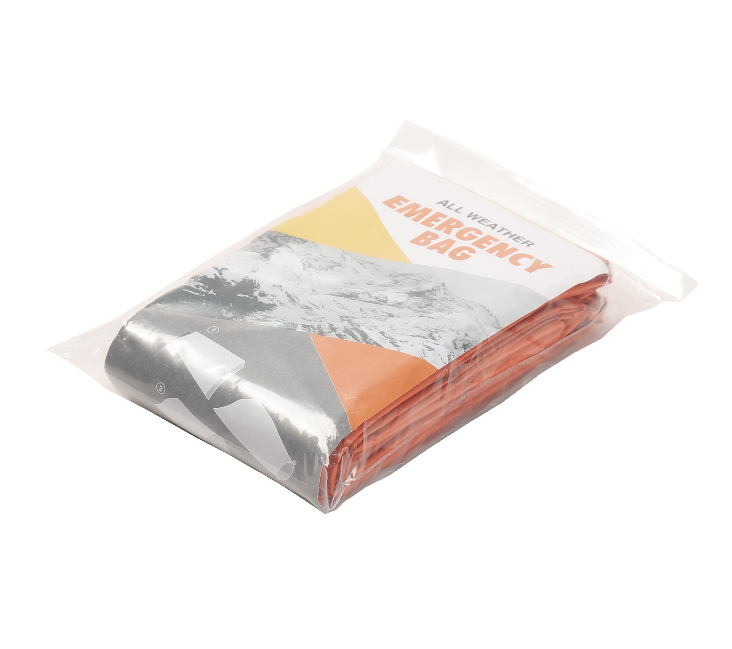 Firstime Lightweight Mylar Emergency Thermal Bivy Camping Outdoor Sleeping Bag With Drawstring Wholesale Survival Sleeping Bag