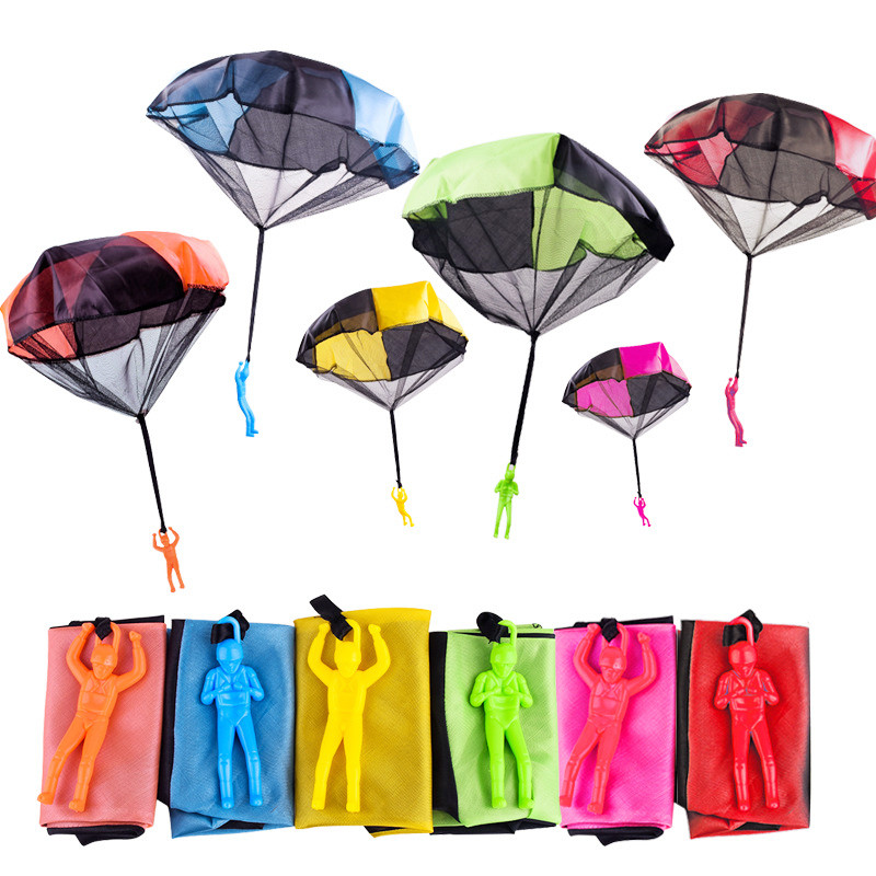 Wholesale Custom Plastic Flying Toys Factory Kids' Parachute for Outdoor Play for Fun Games