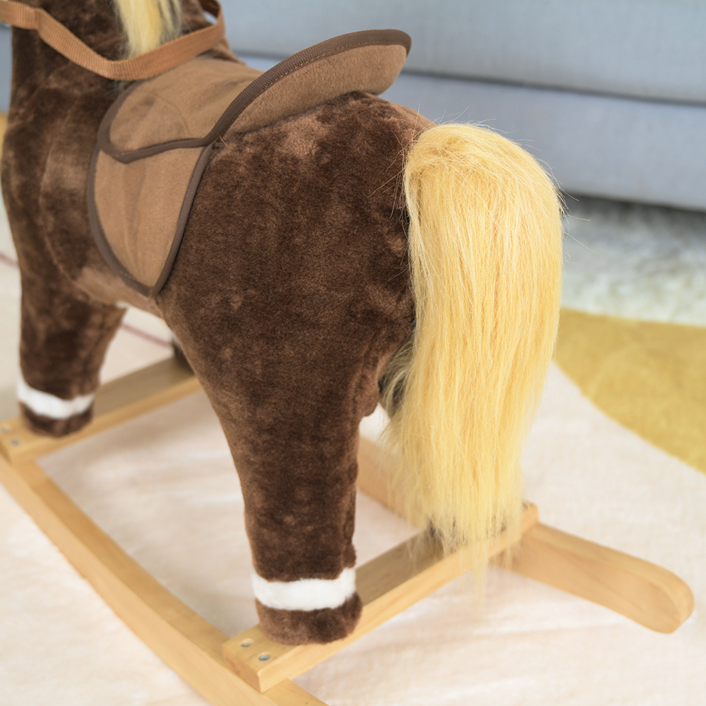 New Fashion Mix-Color Adult Rocking Horse Ride-On Toy for Kids