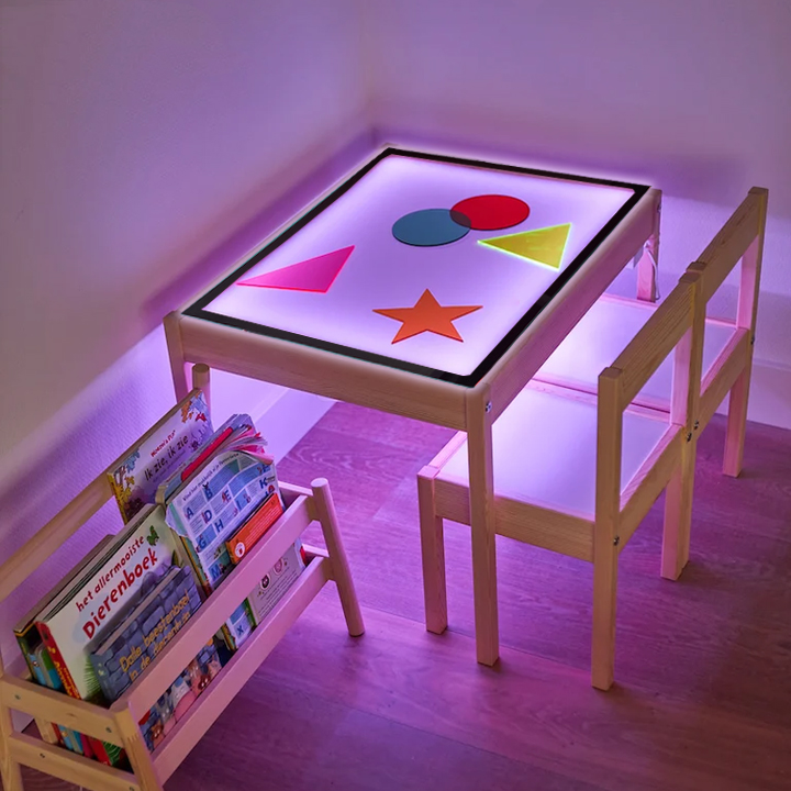 2024 Children's Acrylic Light Sensory Activity Play Board Educational Toys for Kids