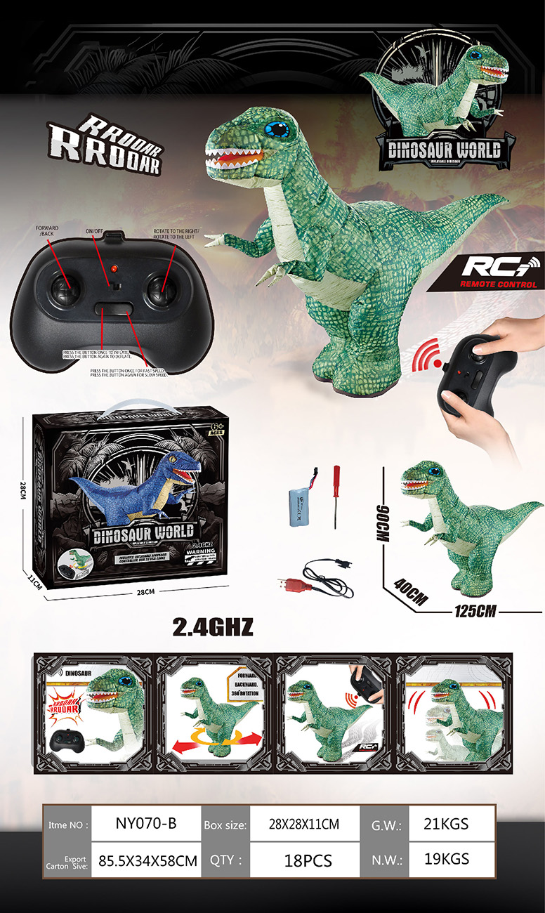 RC Dinosaur Detail 1
