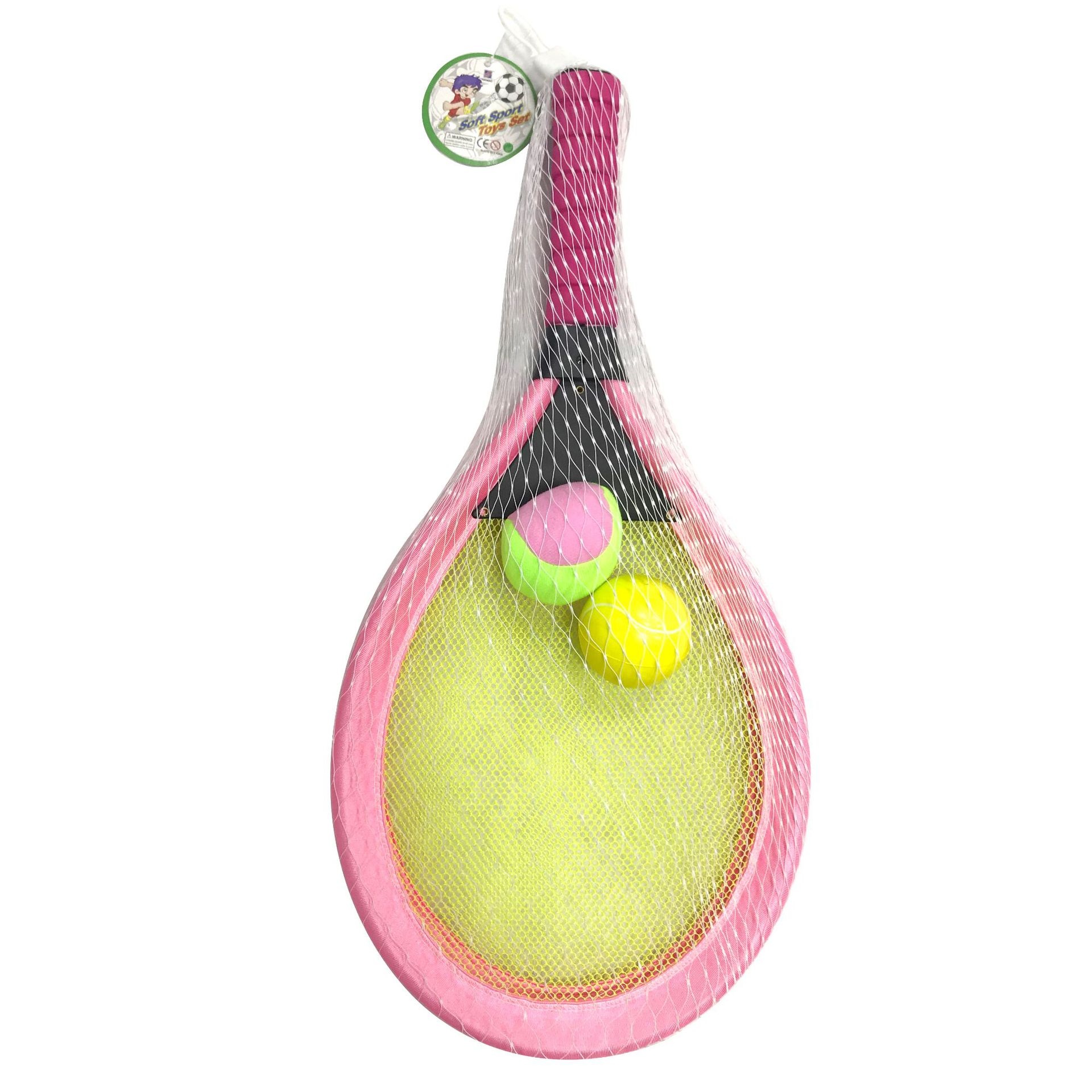 Interactive Plastic Tennis Ball Kit for Kids Wholesale Outdoor Sports Equipment for Kindergarten Parent-Child Activities