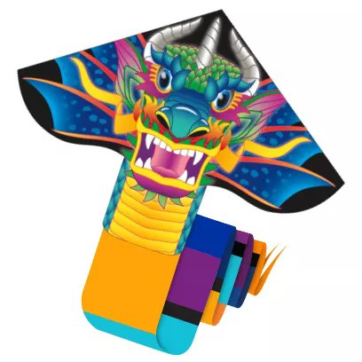 Factory Free Shipping Dragon Kites Flying butterfly Eagle Kites Outdoor Toys for Kids Cartoon Kites Diamond Delta Bat Cheap Kit