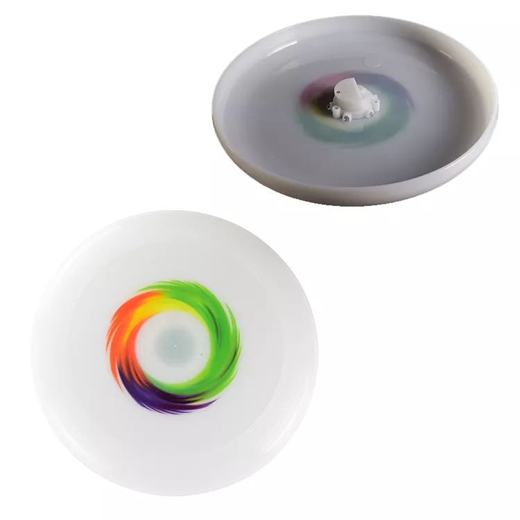 Unisex 175g Custom Frisbeed Beach-Durable LED Light Sport Toy with Printing Logo Outdoor Sports Gift
