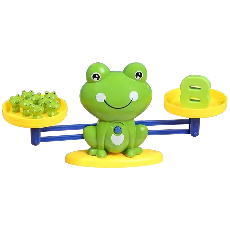 Customized Child Interactive Digital Frog Balance Toy Early Education Educational Toy Cognitive Logical Thinking Training Toy