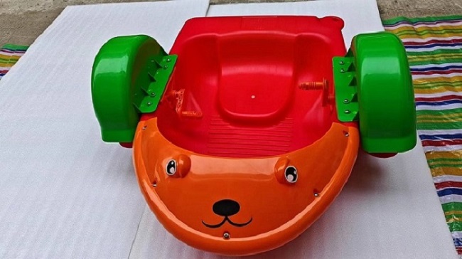 Kid Naughty Castle Inflatable Pool Hand Paddle Boat with Small and Large Size with Beautiful Colors for Kids Play Indoor Outdoor