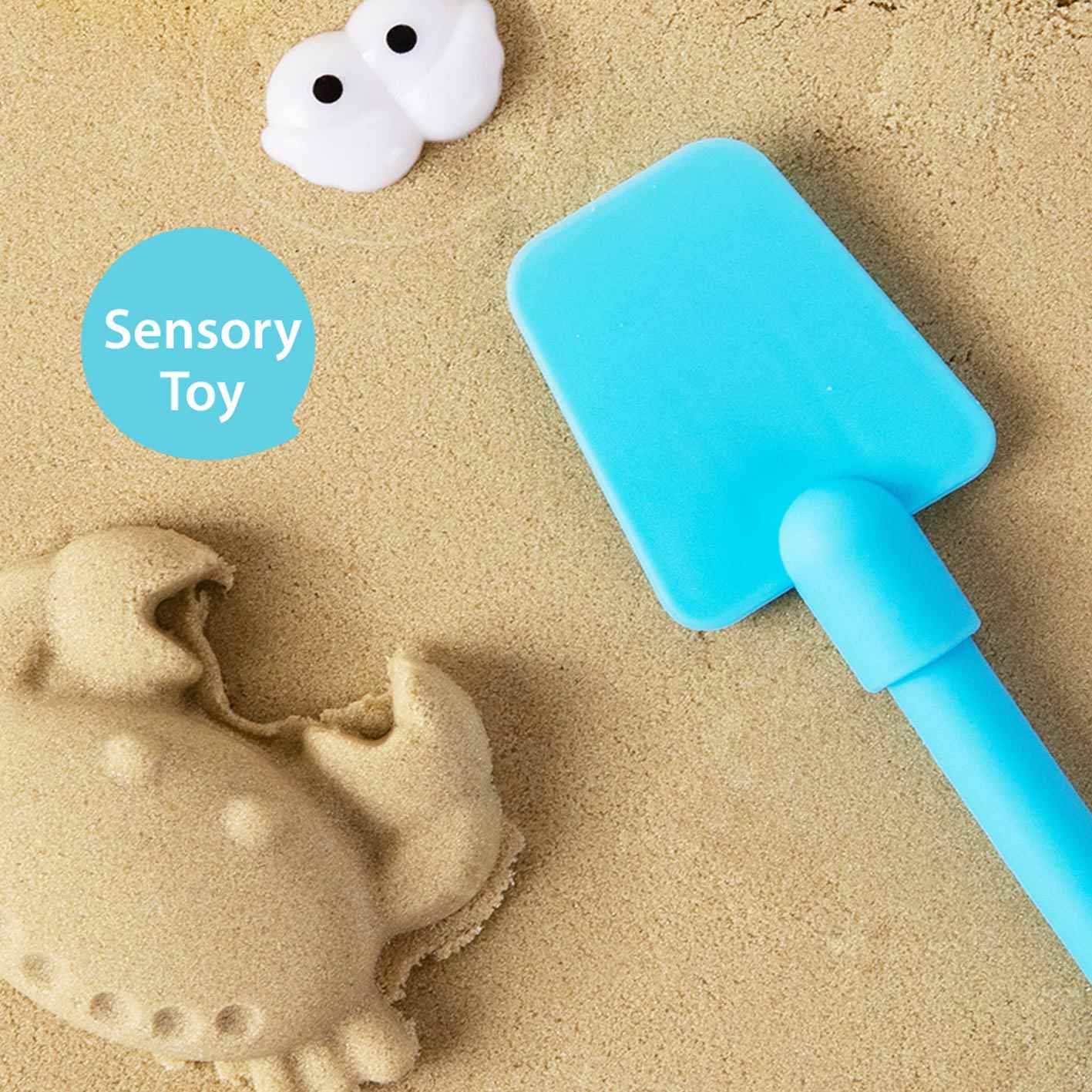 Creative Star Magic Sand for Kids Beach Sand Kit Mold DIY Arts Crafts Outdoor Sand Play Set Sensory Toy