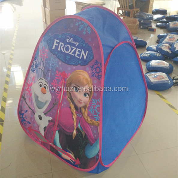 Combination Pop-Up Kids Dome Tent and Playhouse Fabric Soft Sports Toy Foldable Indoor/Outdoor Play for Camping and Fun