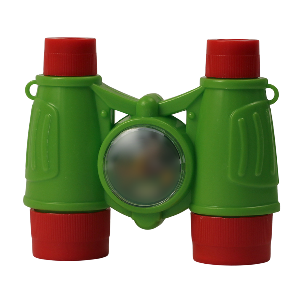Children Plastic Toy Binoculars for Outdoor Play Educational Adventure Toy for Kids Brand Marketing Gift with Custom Logo