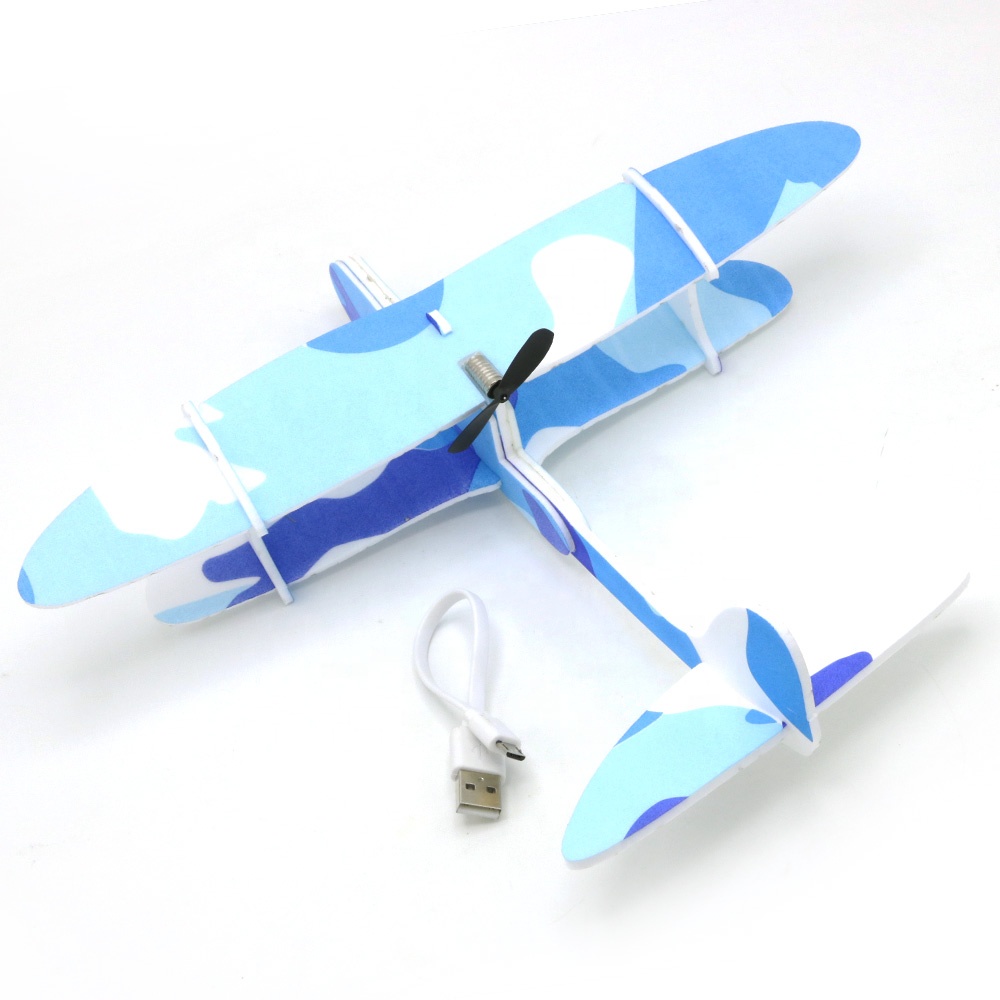 Electric Hand Throwing Glider Plane Outdoor Park EPP Foam Electric Gliding Aircraft Flying Toys for Children