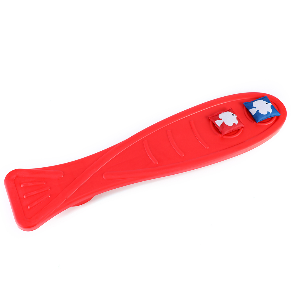 Backyard Camping Activity Game Hand-eye Coordination Lever Principle Portable Outdoor Balance Game Bean Bags Jump Board Toys