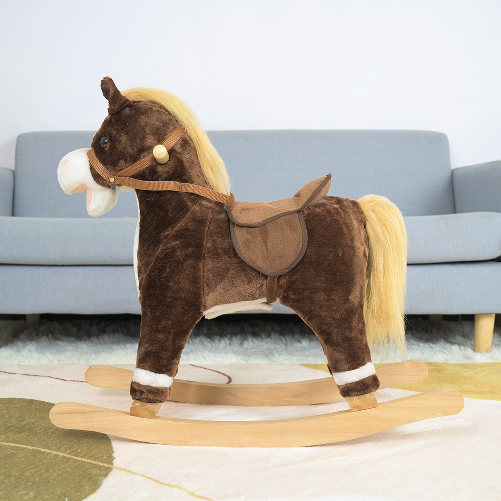 New Fashion Mix-Color Adult Rocking Horse Ride-On Toy for Kids