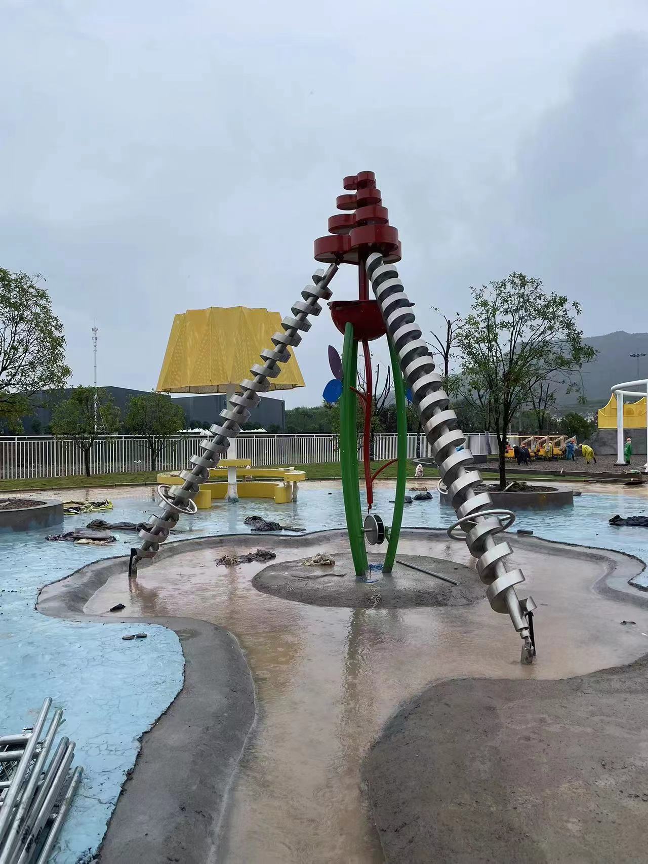 Water Play Set Sand Excavator Kids Outdoor Play Equipment Guangzhou Manufacturer
