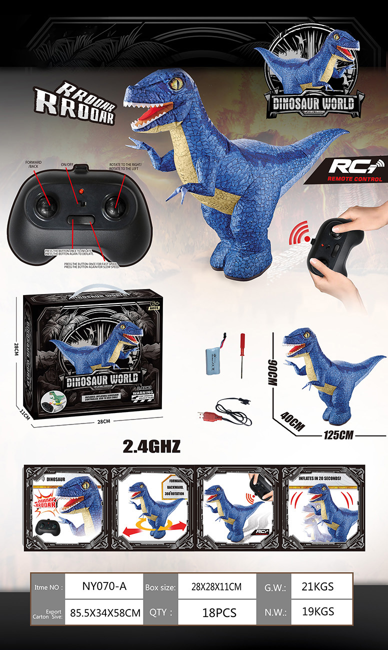 RC Dinosaur Detail 2