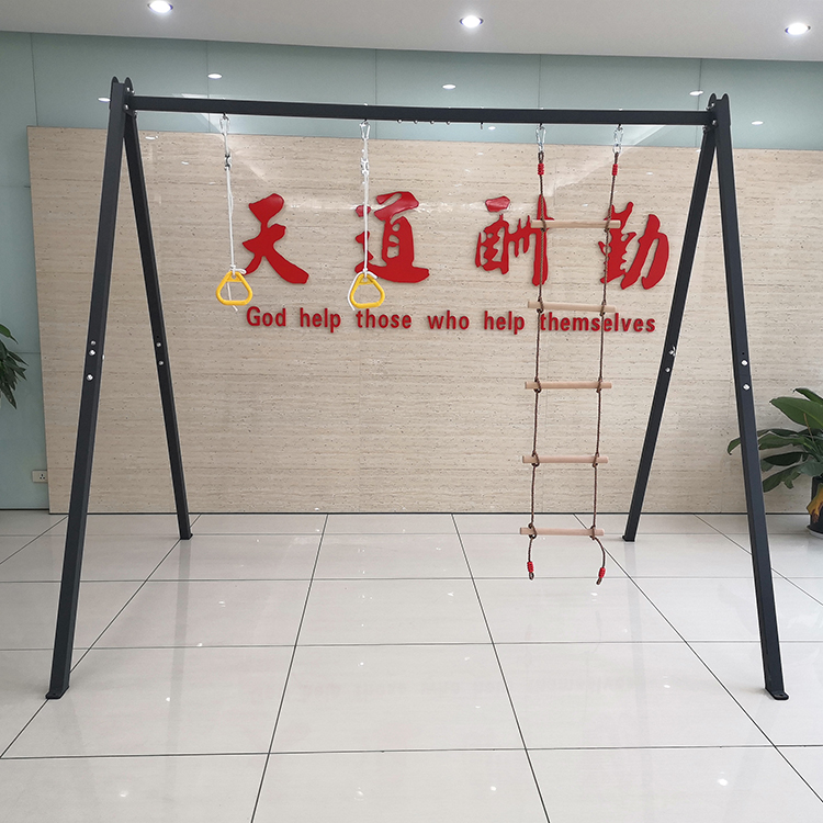 Factory Price Backyard Metal Swing Frame Hammock Frame Multi-function Gym Stand for Kids