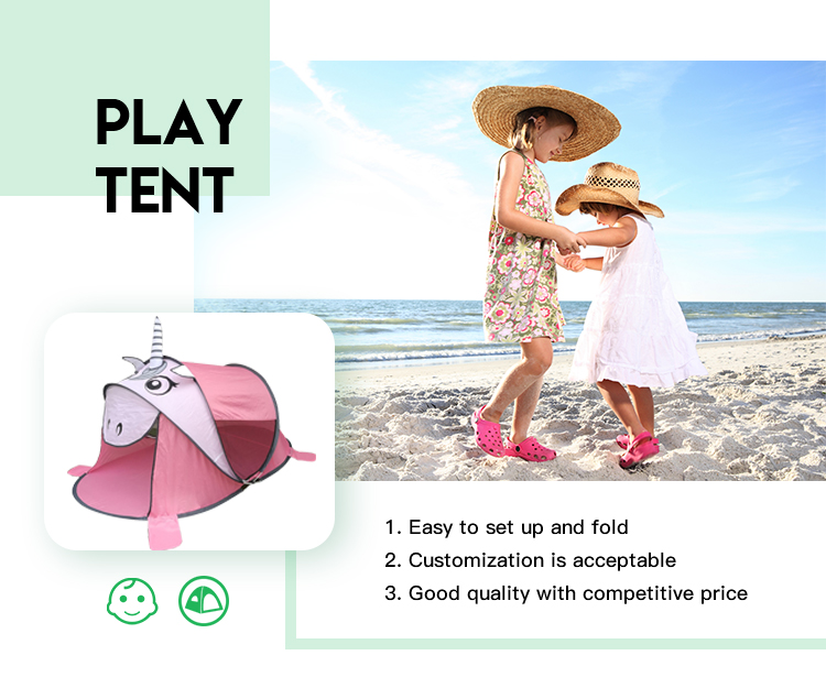 Combination Pop-Up Kids Dome Tent and Playhouse Fabric Soft Sports Toy Foldable Indoor/Outdoor Play for Camping and Fun