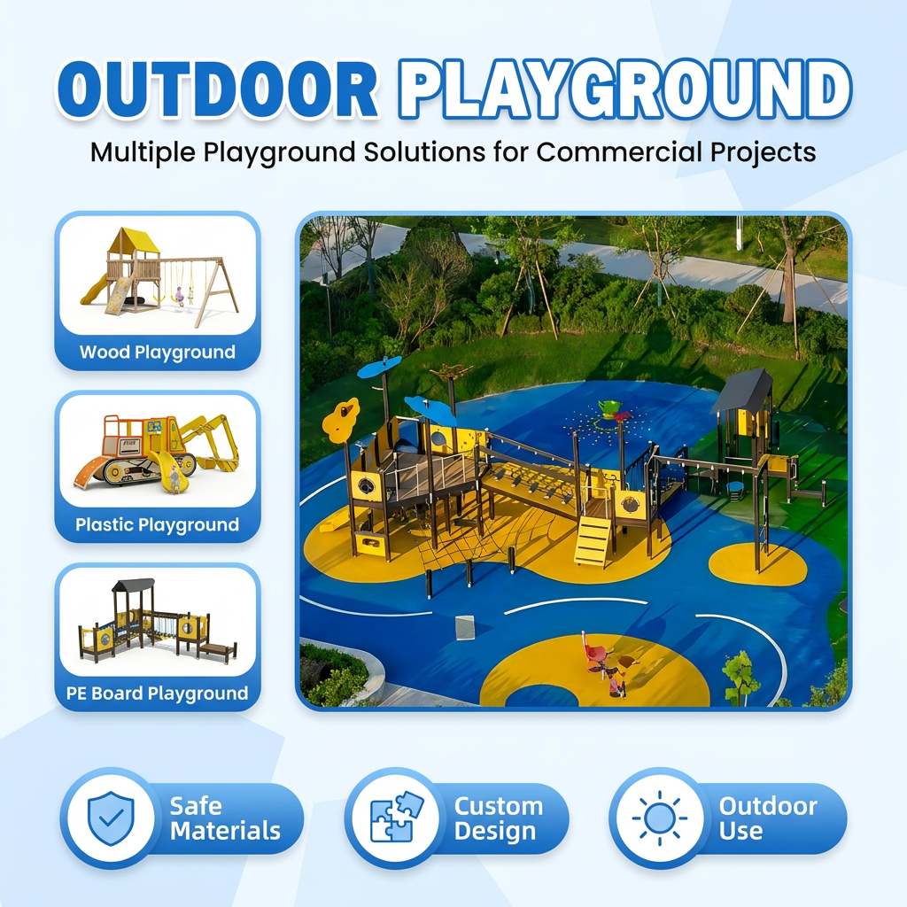 Indoor Outdoor Dual Use Small Wooden Jungle Gym With Swing Kids Climbing Frame All Season Play Slide Amusement Equipment