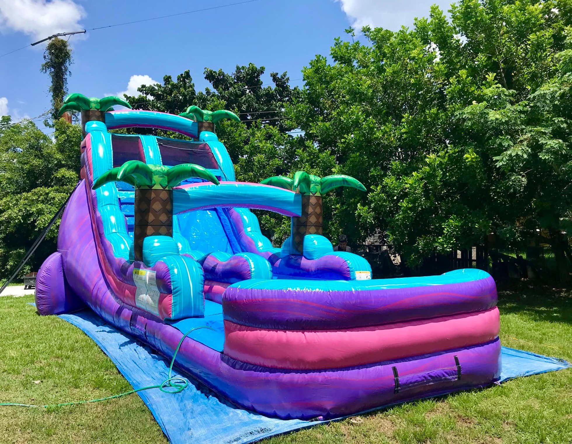 Commercial PVC Giant Inflatable Toy Slides Pool Commercial Inflatable Water Slide for Kids