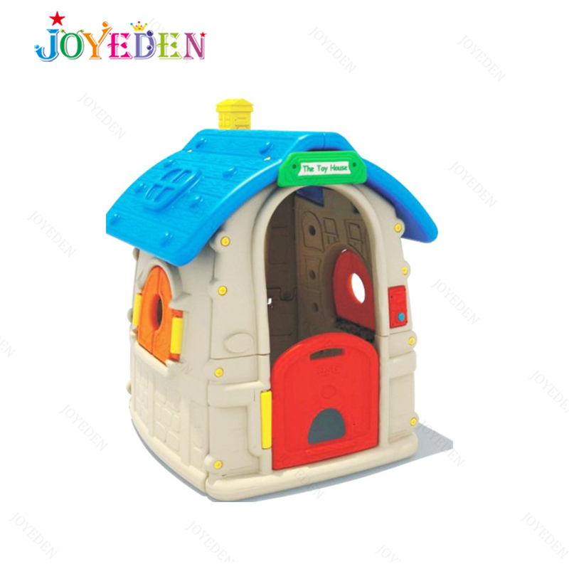 Indoor Kids Games Plastic Playhouse Garden Backyard Friendly Cartoon for Kids Carton Box 1 Set Indoor Plastic Play House Joyeden