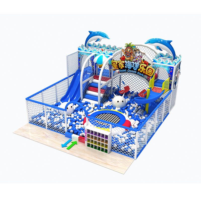 Older Kids Physical Expansion Naughty Castle High Altitude Rope Adventure Challenge Playground Set
