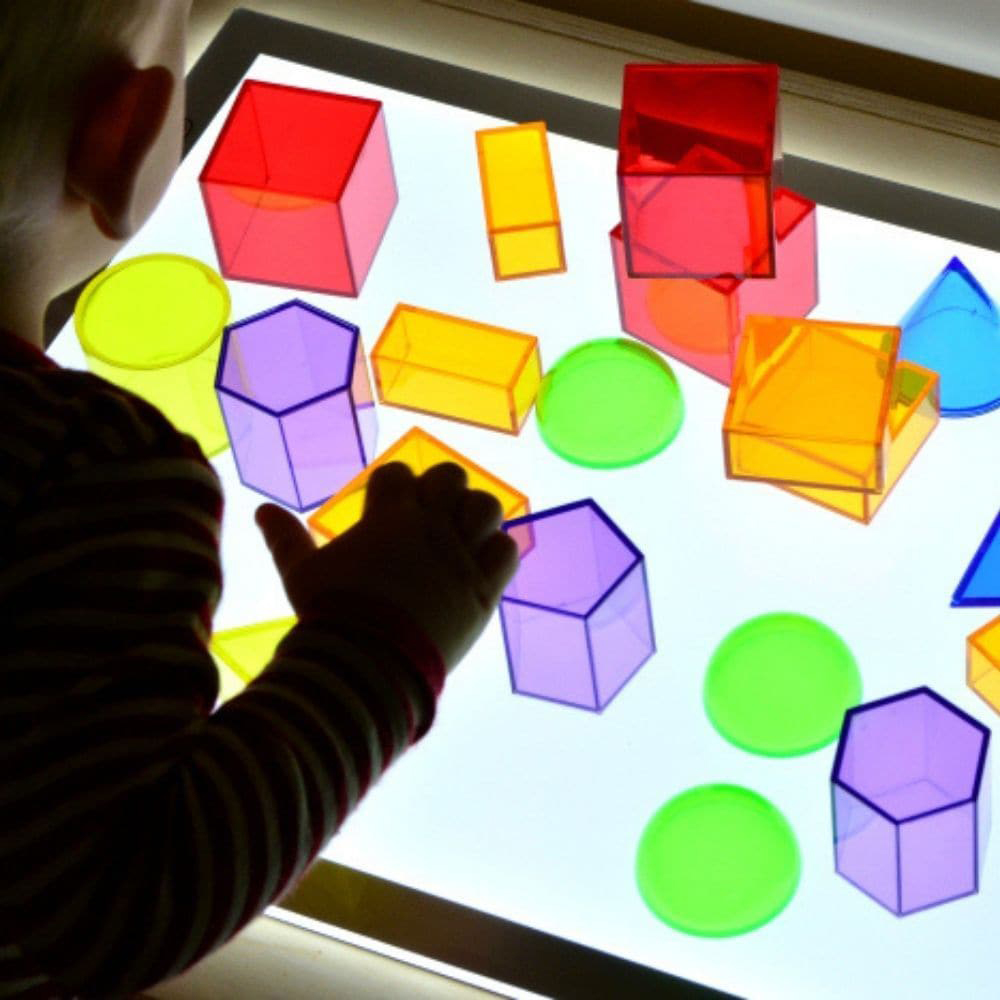 2024 Children's Acrylic Light Sensory Activity Play Board Educational Toys for Kids