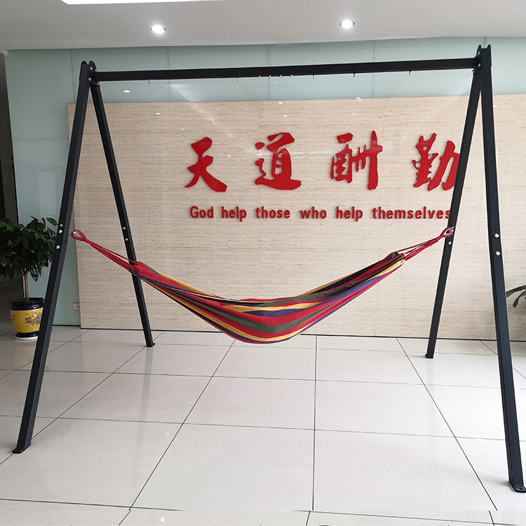 Factory Price Backyard Metal Swing Frame Hammock Frame Multi-function Gym Stand for Kids