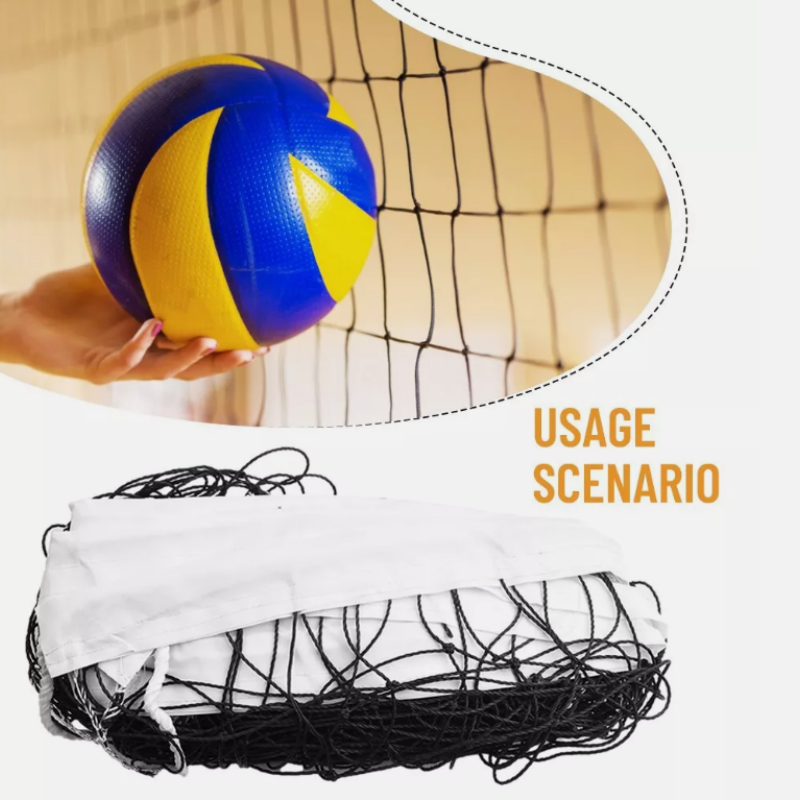 High Quality Court Equipment Official Size Backyard Volleyball Net for Family Play and Entertainment