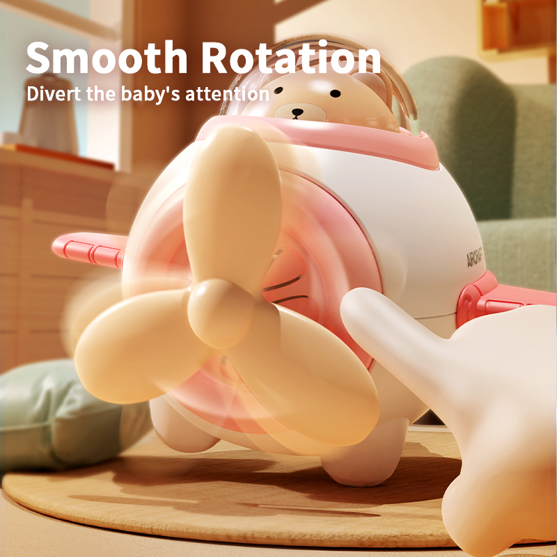 Customized Unisex Plastic Baby Toy Rotating Music Flies Plane S Whistle Outdoor Call Whistle Lung Capacity Educational Toys