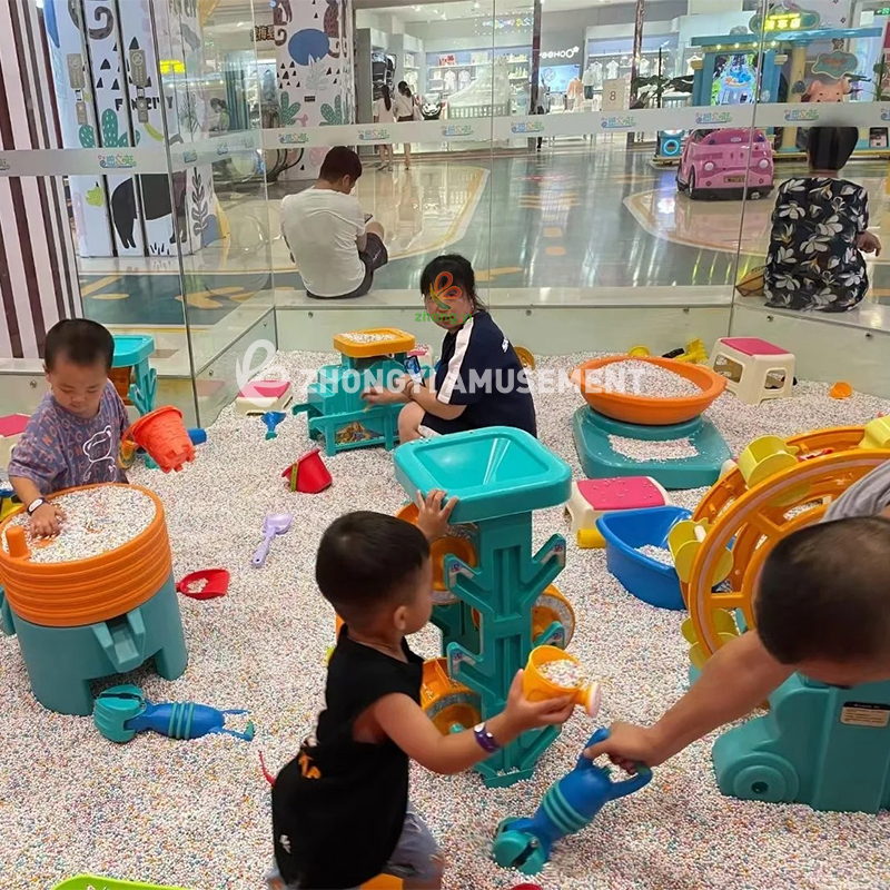 Indoor/Outdoor Vibrant Sand Pit Play Set for All Ages - Durable Construction for Year-Round Fun - Custom Sand Pools