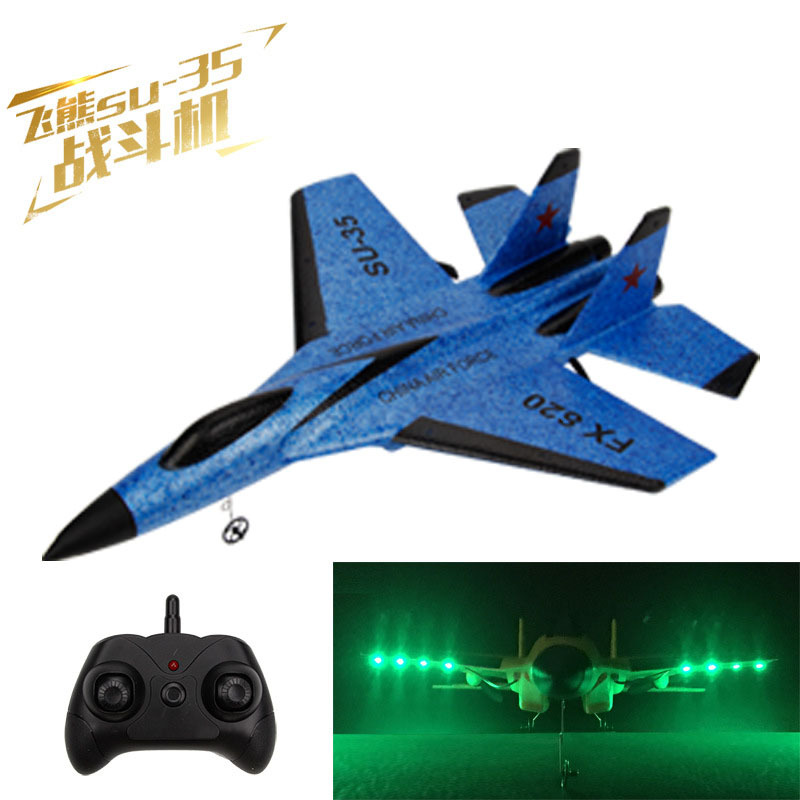 Cross-border Hot Sale Flying Bear Su 35 Outdoor Sports Remote Control Glider Electric Outdoor Foam Toy Plane