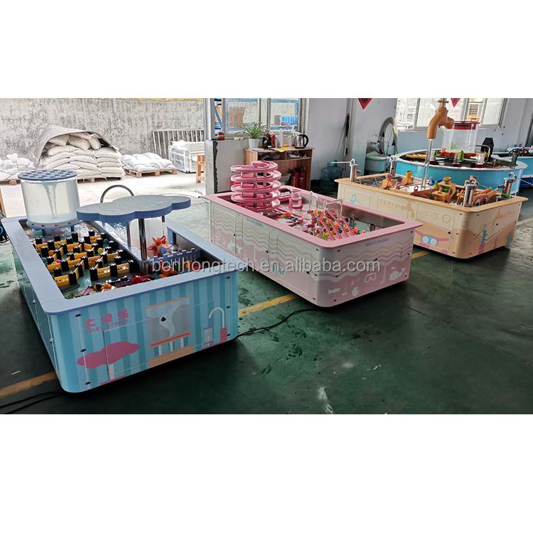 Bonhong Children's Toy Water Play Equipment, Manufacturer of Indoor Playground Facilities, Can Be Customized in Various Colors.