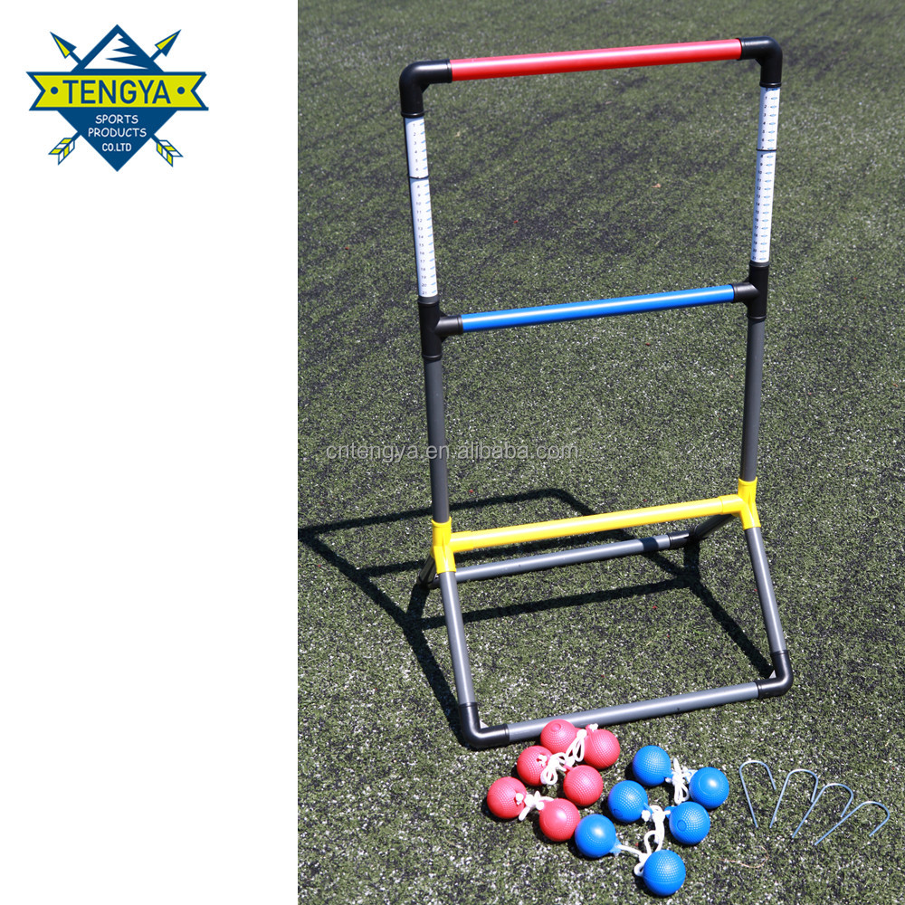 Plastic Indoor Outdoor Kids Game Garden Ladder Ball Games