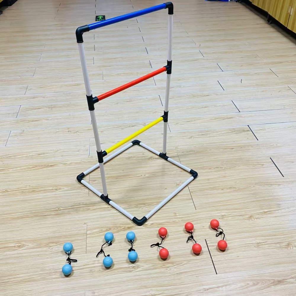 Plastic Indoor Outdoor Kids Game Garden Ladder Ball Games