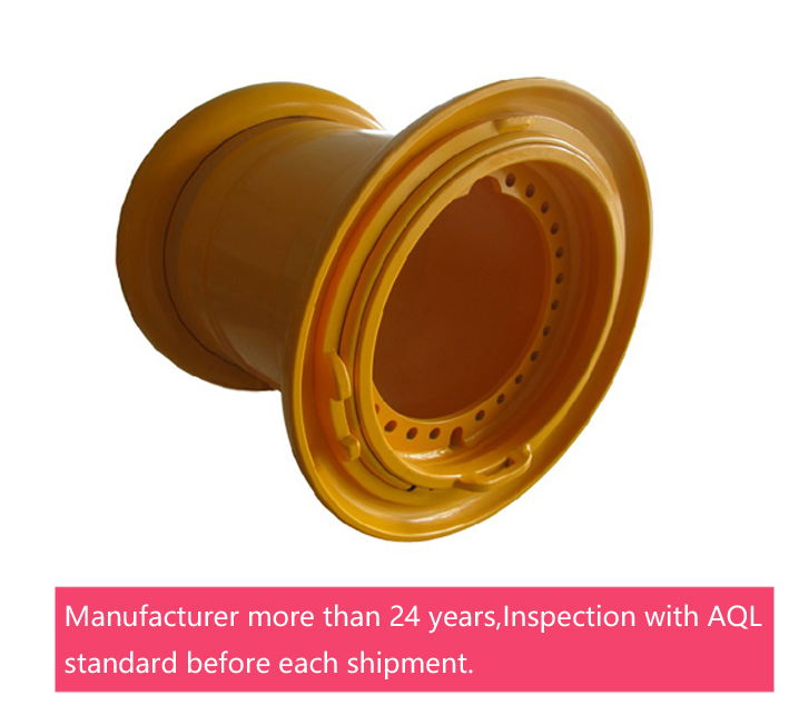 Company Price Factory Price Tyre Size 16.00-25 off The Road OTR Mining Dumper 25 Inch 25-11.25/2.0 5PC Steel Wheel Rim